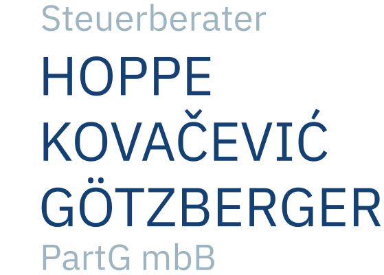 Schriftzug Hoppe Kovacevic Götzberger Landing